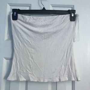 White tube top from Pacsun